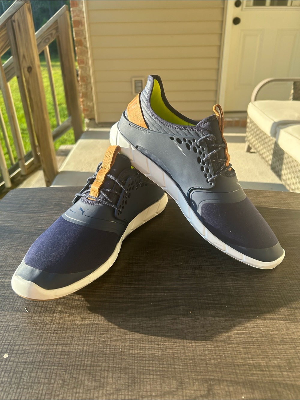 Puma Ignite Powersport Spikeless Golf Shoes Mens Sz 10.5US, Without Insoles, EUC